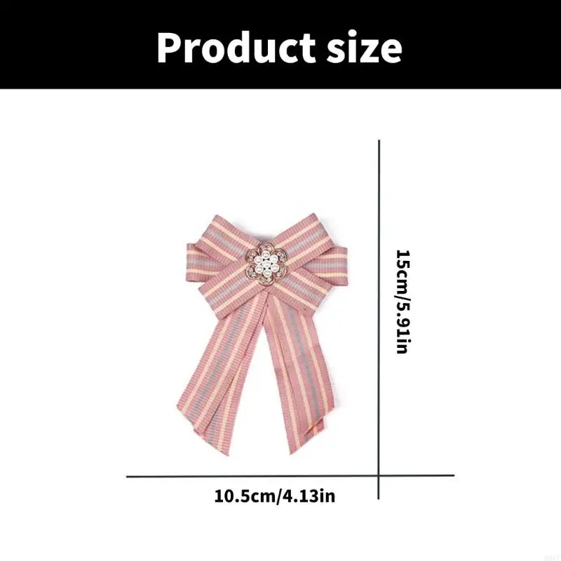 D0LC Charm Bowknot Brooch Pin