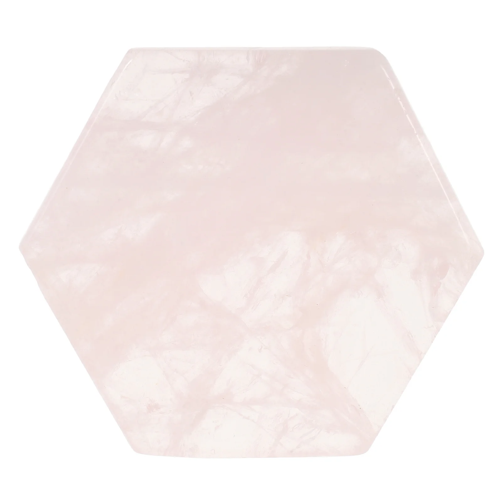 

Pink Quartz Coaster Decorative Protective Cup Mat Non-Slip Heat Insulated Table Coaster Marbling Coasters for Drinks
