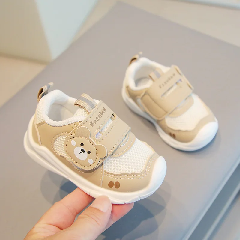 Autumn New Cute Baby Girl Shoe Cartoon Minimalist Brand Kid Canvas Shoes Comfort Soft Sole Versatile Baby Boy Shoe Casual Walker