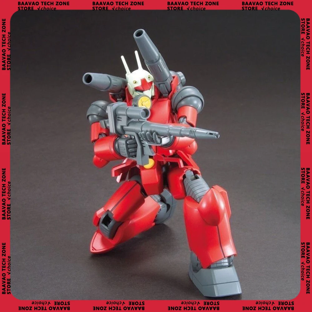 Gaoke HG 1/144 Model Kit Gto Guncannon Rx-77-02 Collection Assembly Action Figures Robot Customized Plastic Model Kits Toy Gift