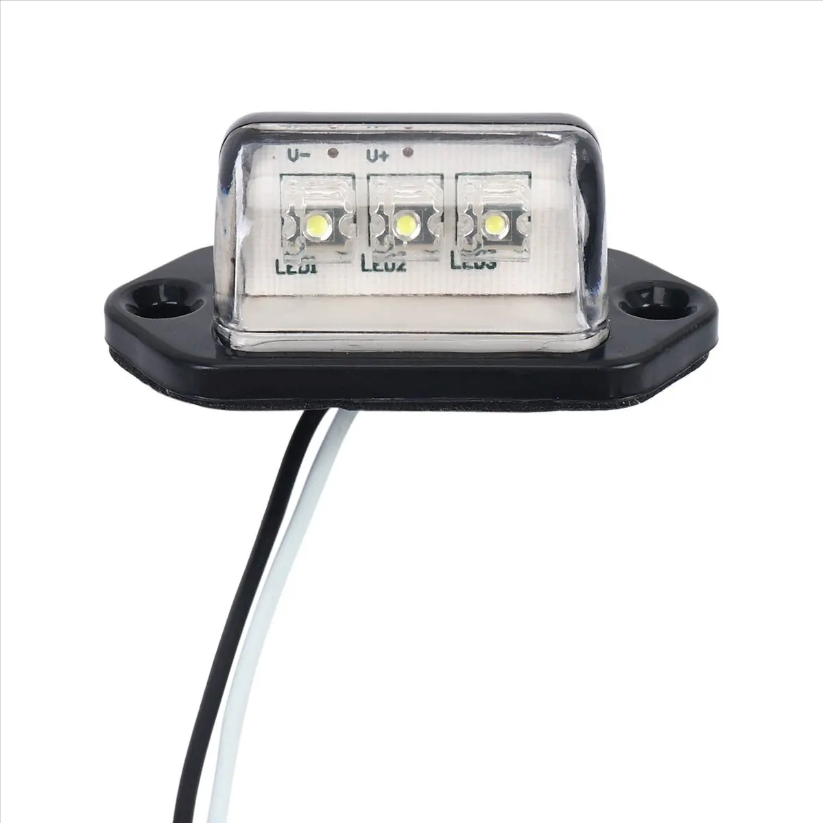 Carefree- 8x Number Plate Lights Led License Plate Light Rear Lamps Universal 12v 24v for Car Trailer Vehicle Truck Ute Van