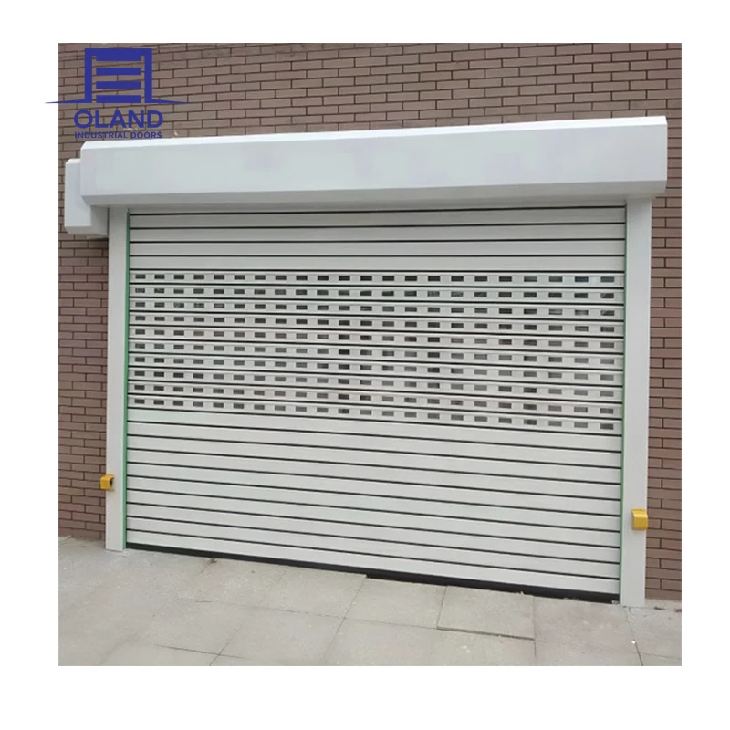 

Customized Aluminum Roller Shutter Doors With High Speed - Security Roller Shutter, Windproof, Insulated & Anti-Theft Design