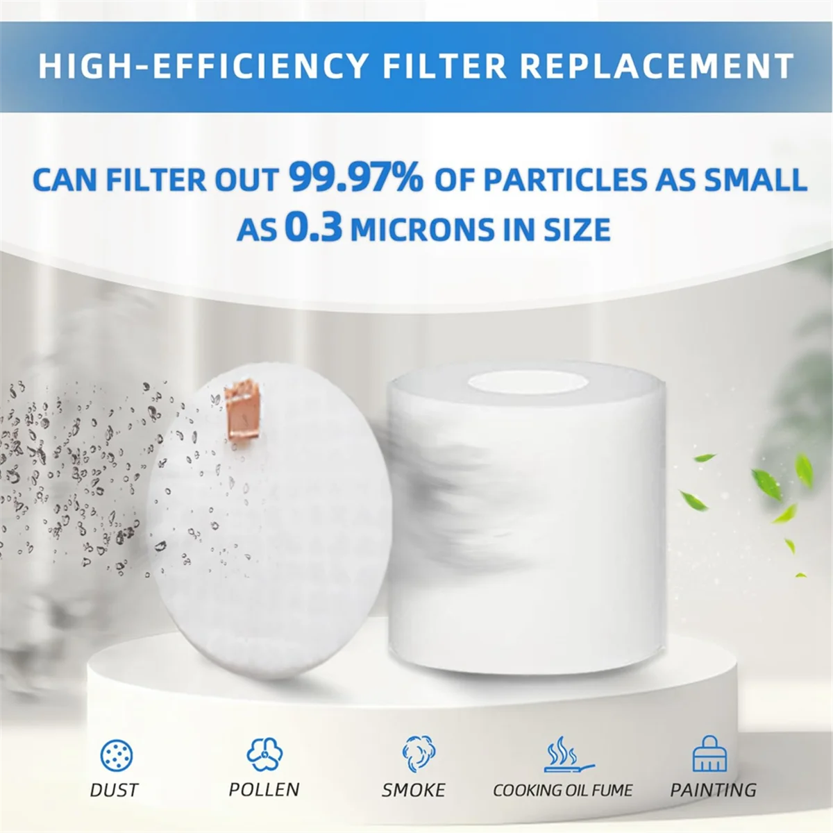 A62K Filter Replacement Part Accessories Compatible for IQ R101AE RV1001AE RV100AE AV912S AV1002AE