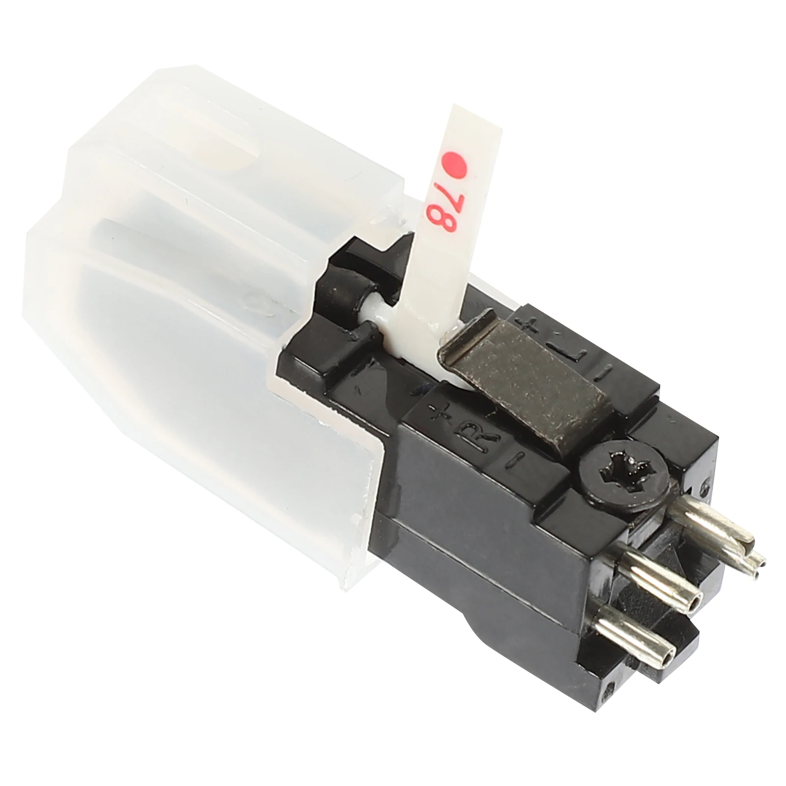 

Stylus Replacement Needle for Turntable Gramophone Record Accessories White Dual Channel Separation Extended Response