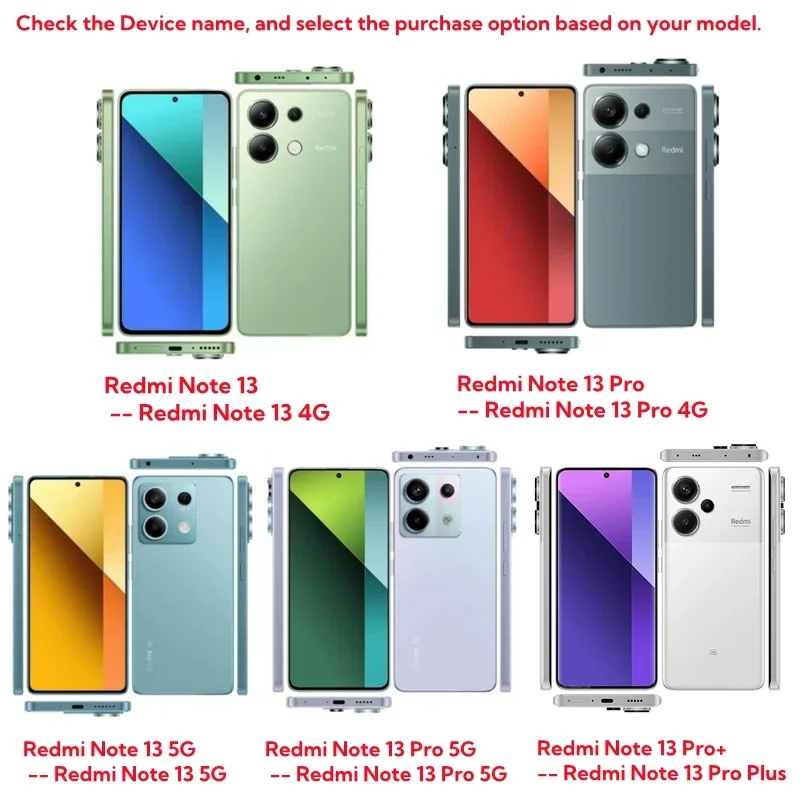 Magnetic Case for Xiaomi Redmi Note 14 13 Pro 5G Note 13 Pro+ Plus 12 12S 11 Pro Protective Cover Phone Coque Fundas Capa