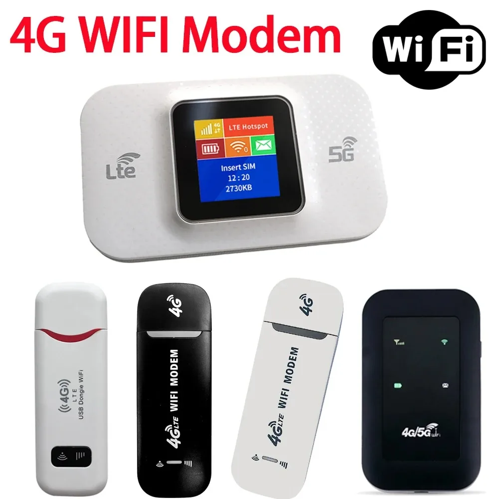 4G Lte WIFI Router Sim Card Slot Wireless Portable Router 150Mbps Unlock Modem Mobile WiFi Router Pocket WIFI Router for Car