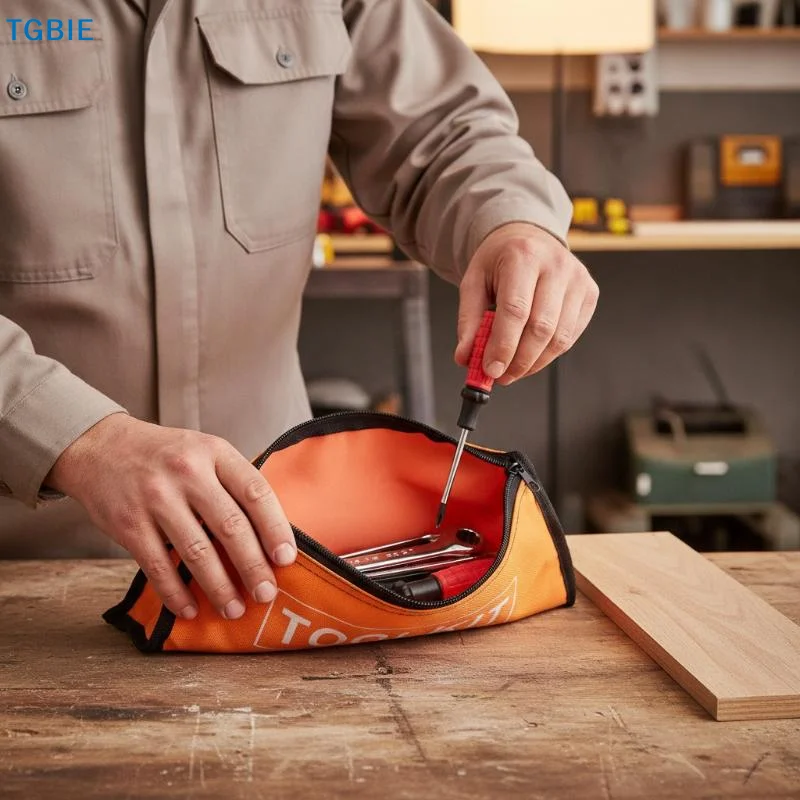 [TL]1Pcs Multi-function Portable Bag Hardware Toolkits Small Tool Bag Organizer