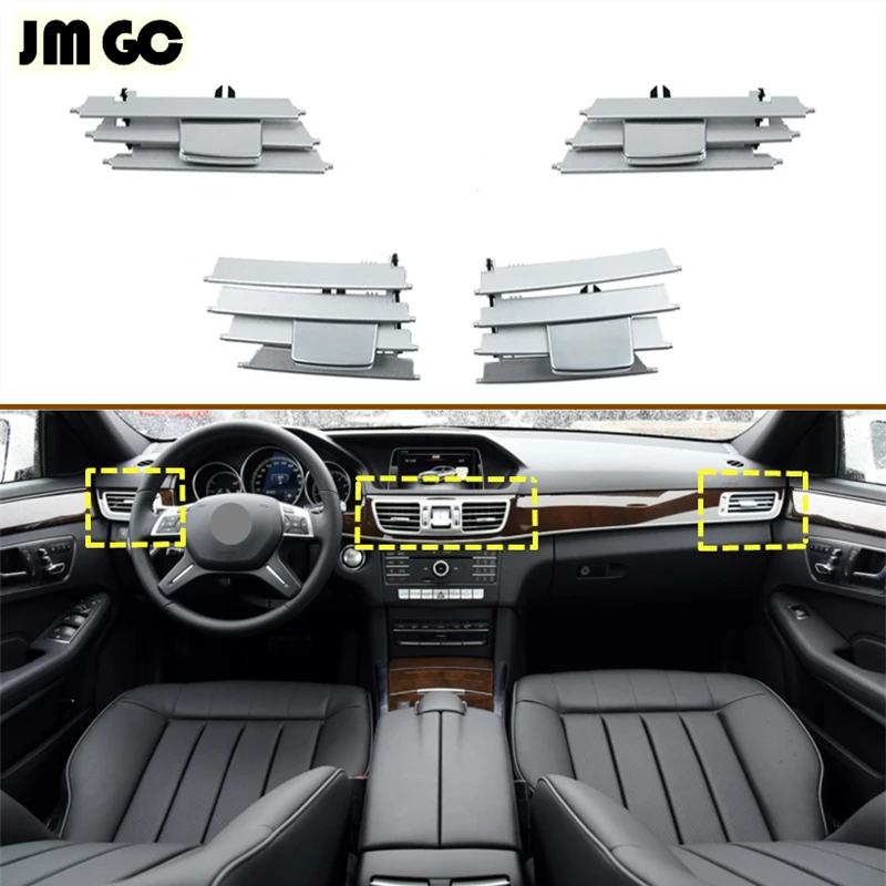 Car air conditioner outlet for Mercedes-Benz W212 vent paddle repair kit air volume switch original installation