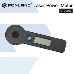 Fonland-medidor de potencia de tubo láser CO2 de mano, 0-200W, HLP-200B para máquina de grabado y corte láser, envío rápido