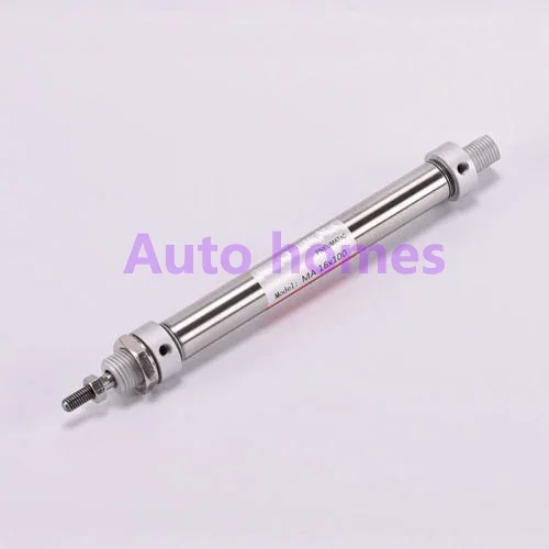 AiRTAC Type Double Acting Small Air Cylinder Stainless Steel Bore 16 Stroke MA16*25-S MA16*50-S MA16*75-S