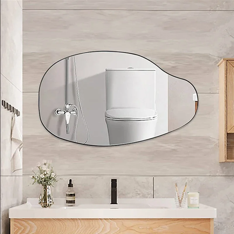 Room Decor Big Mirror Vintage Vanity Living Decoration House Hand Modern Home Liquidation Wall Portable Aesthetic Mirrors Luxury