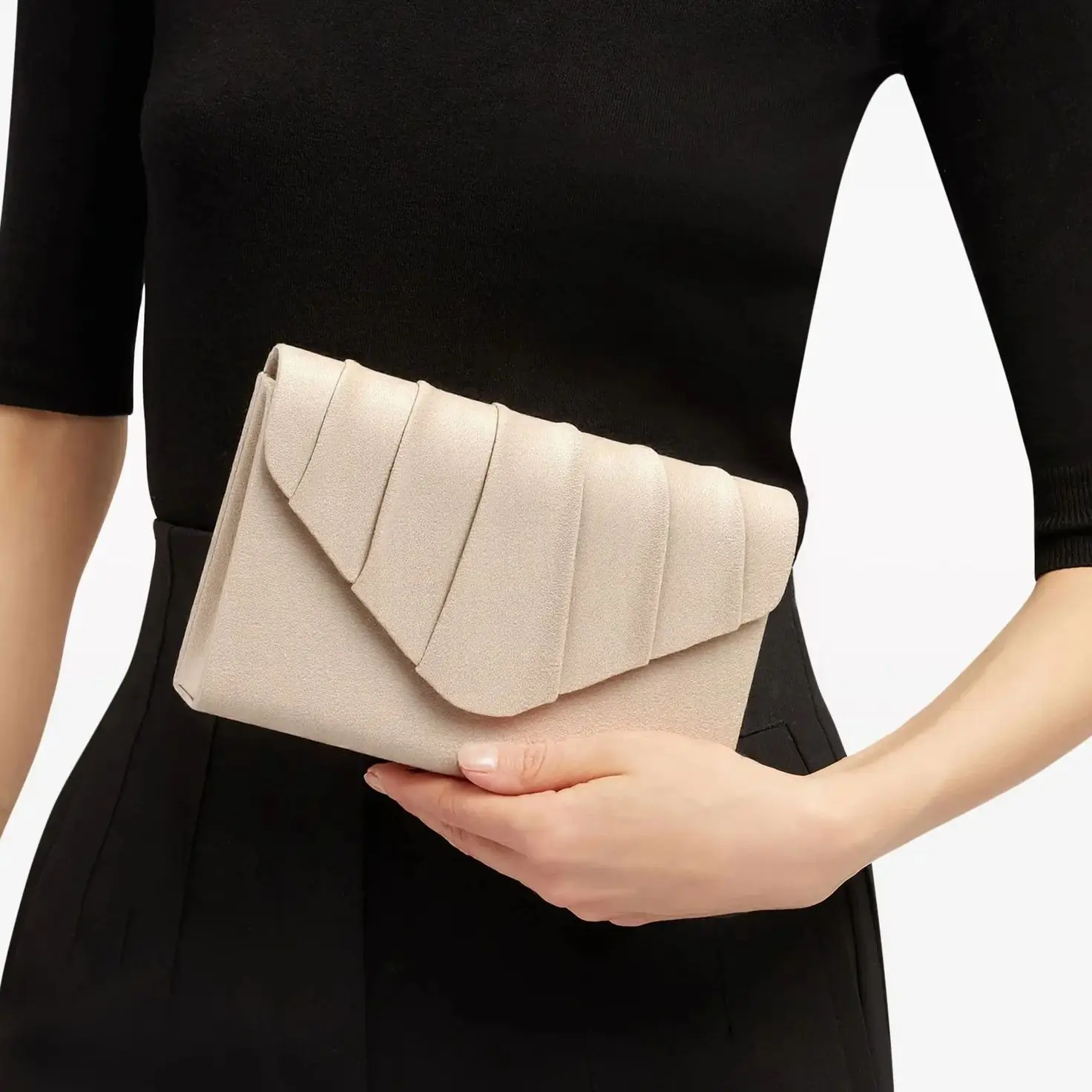 

Серебряные клатчи Конверт Дизайн Женские вечерние сумки Бархатный чехол-цепочка на плечо Повседневная вечеринка Сумки для ужина Банкетные сумки для выпускного вечера