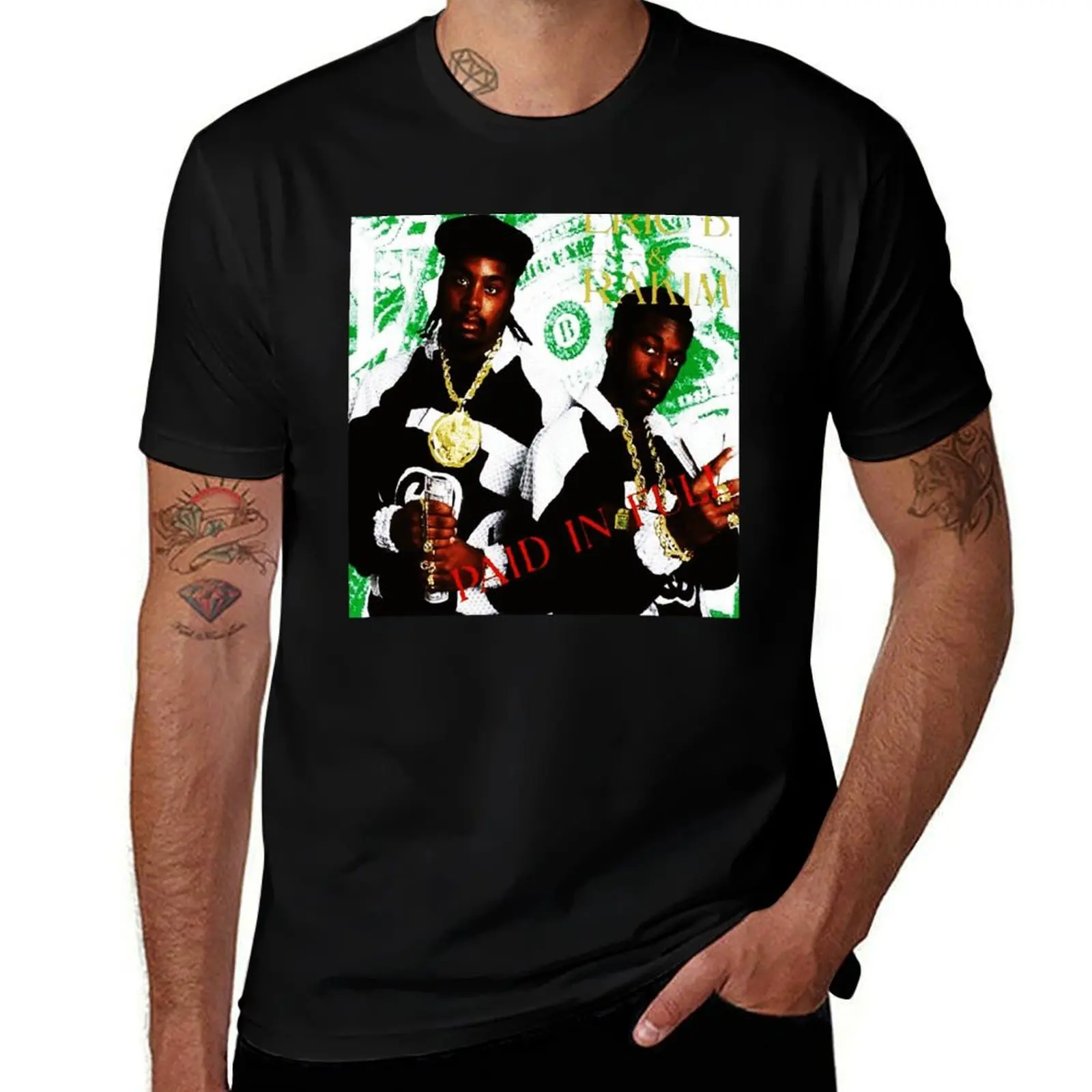 

Eric B & Rakim Paid In Full T-Shirt t shirt man plain funny t shirts man men t shirt cotton 100% T-Shirt