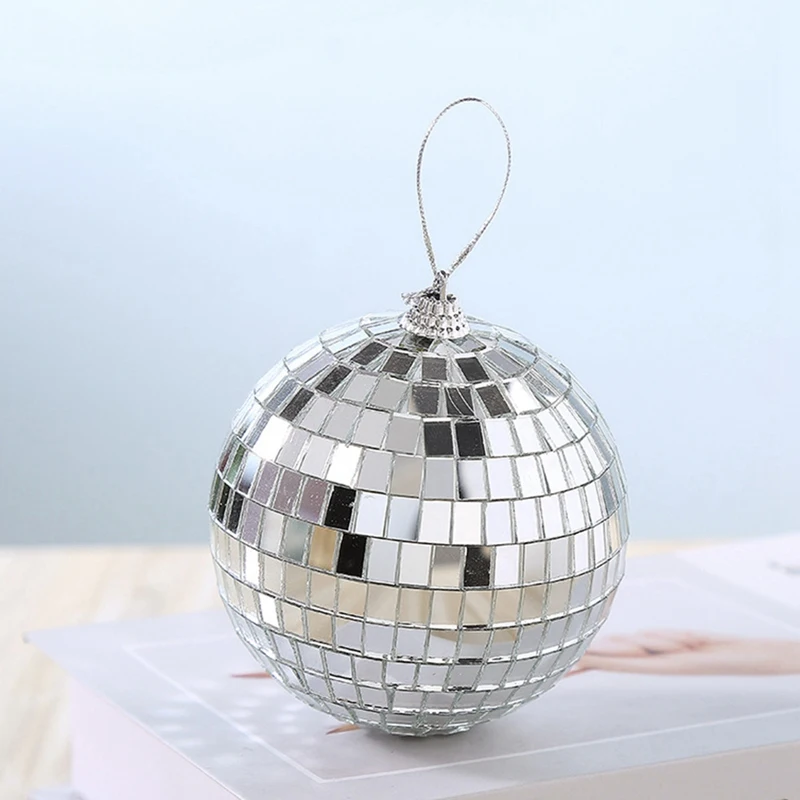 Mini Espelho Disco Ball, Bola Pendurada De Casamento, Bola De Laser De Espuma, Bar KTV