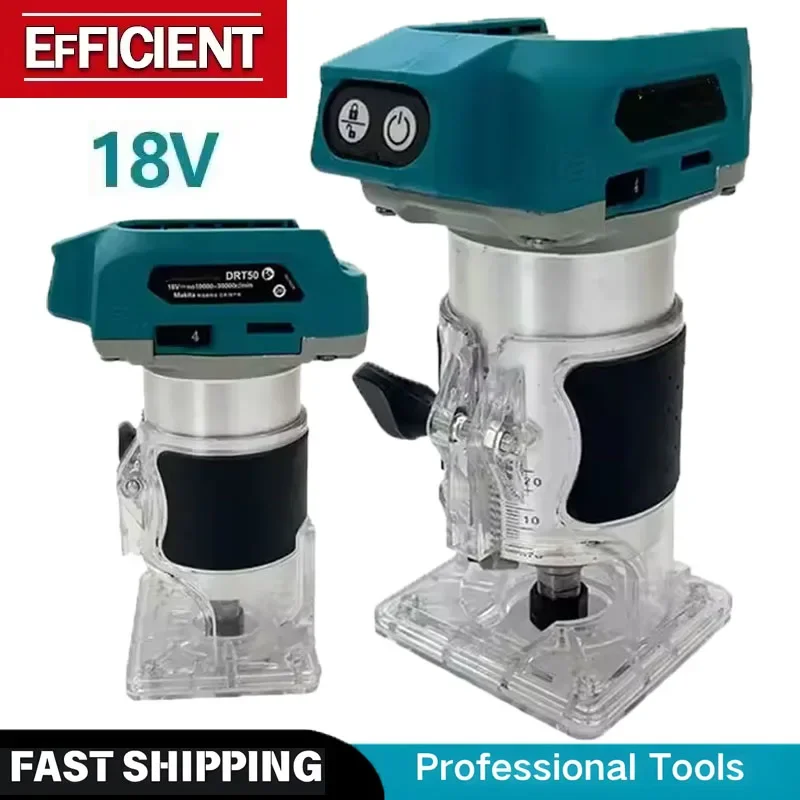 

Аккумуляторный триммер Fit Makita DRT50, бесщеточная фрезерная машина для обработки дерева, гравировальный станок