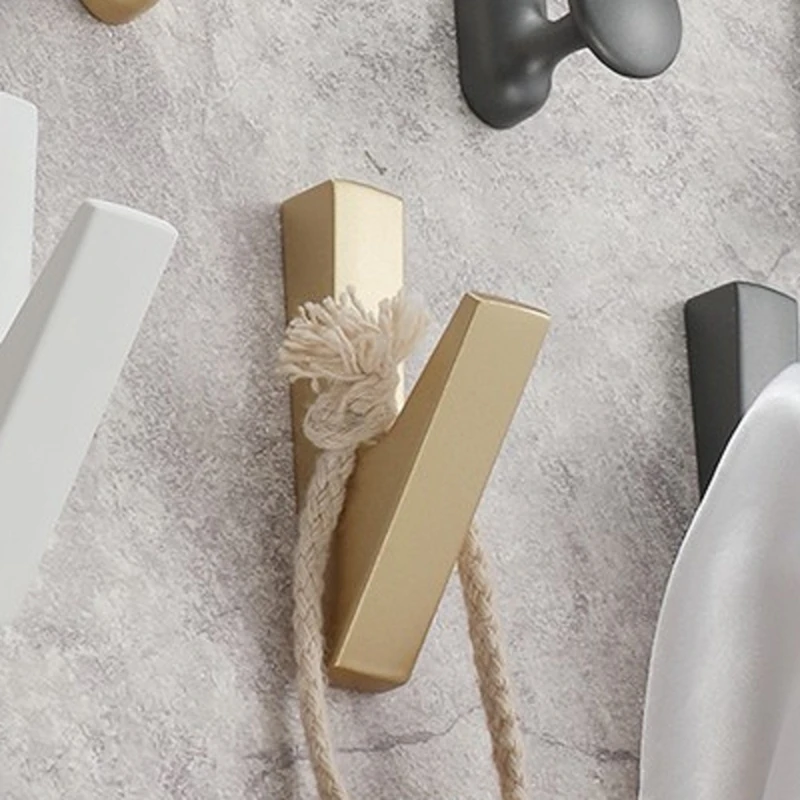 Nordic Style Clothes Hook Clothes Bedroom Entrance Hook GoldJAS