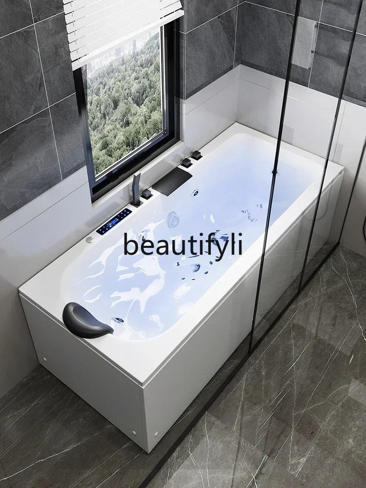 

Acrylic small apartment household surf bathtub intelligent constant temperature jacuzzi heating bath
