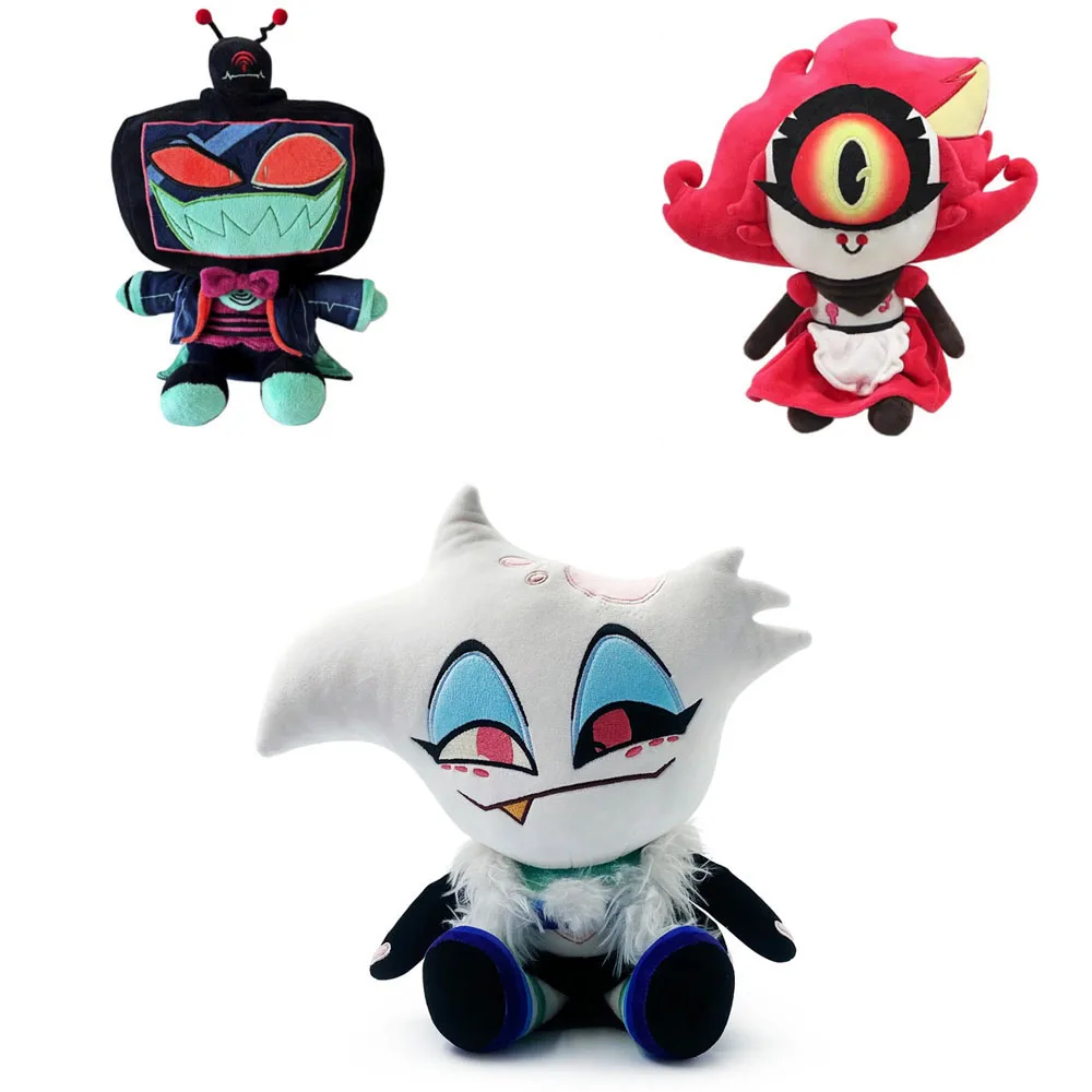 

Забавные милые аниме, анимационные периферийные устройства для фильмов, ад, отель, ангел, пыль, Niffty Vox, плюшевые игрушки, милый фестиваль Хэллоуина, кукла, орнамент