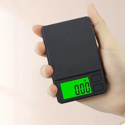 500g/0.01g Portable mini jewelry scale Personal pocket scale high-precision electronic scale 500g/0.1g herbal weighing scale