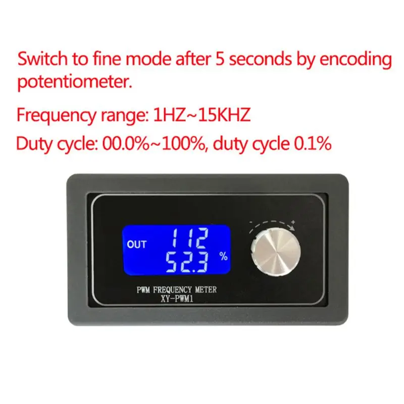 LXAF XY-PWM1 Signal Generator Module Adjustable PWM Frequency Duty Cycle Square