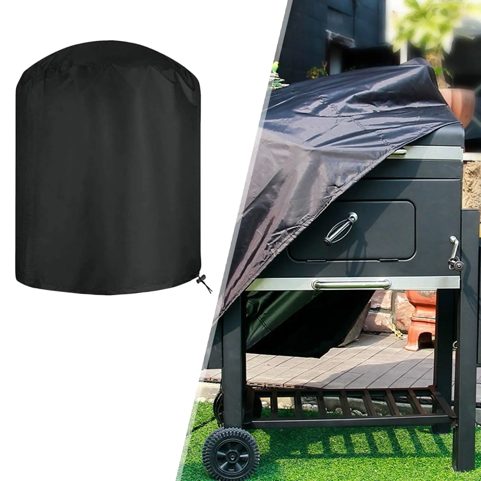 Grill Cover Waterproof Protection Cover for Barbecue Yard Camping