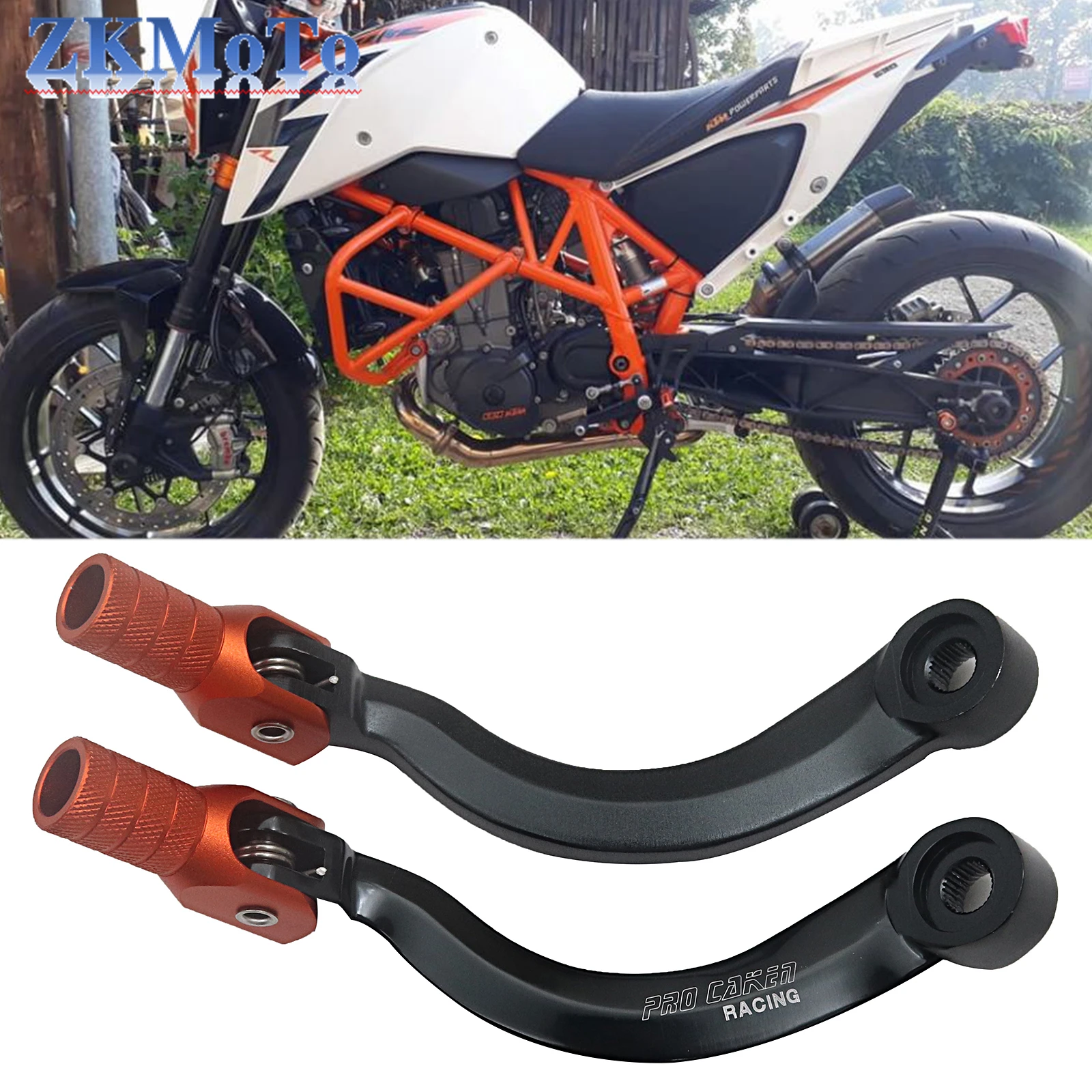 Motorcycle Folding Tip Forged Shift Lever For KTM 690 Super Duke ENDURO R SUPERMOTO SMC For Husqvarna 701 ENDURO SUPERMOTO 08-22