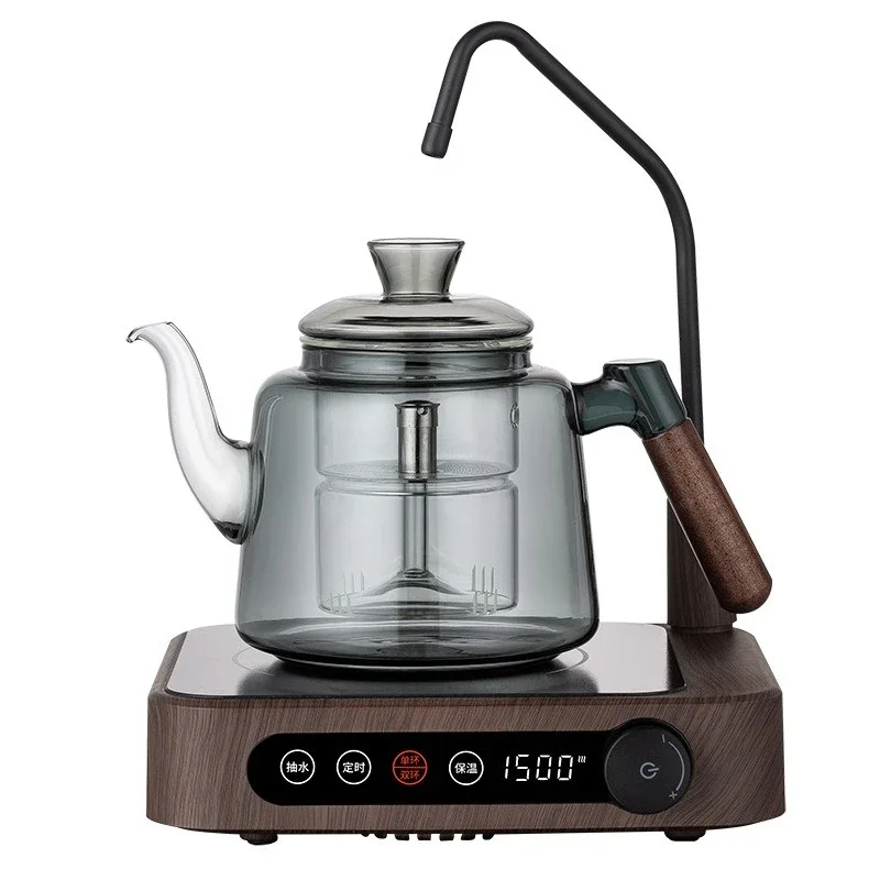 

Mini small tea maker household boiling water glass steaming pot