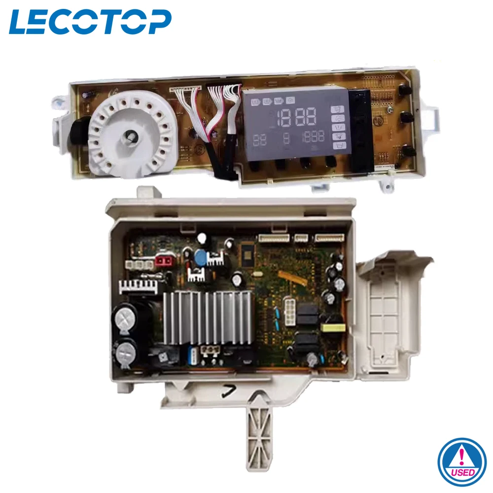 DC92-00598B عرض PCB DC92-00597B لوحة تحكم الكمبيوتر لقطع غيار غسالة سامسونج