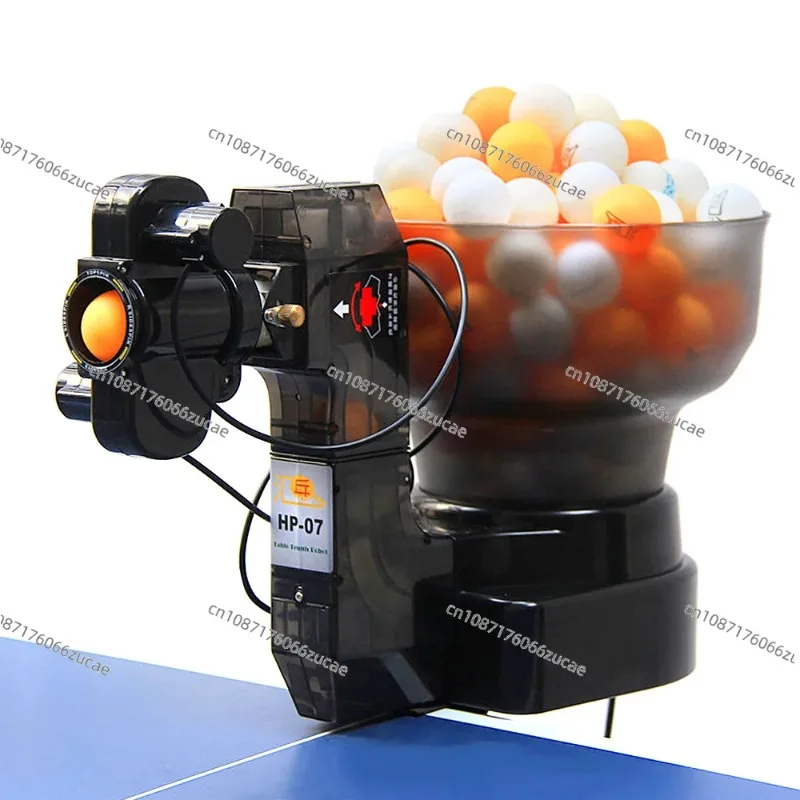 Table Tennis Robot Ping Pong Ball Machine Serves Regulation Ping Pong Ball Automatic Table Tennis Machine or Ping Pong Catch Net