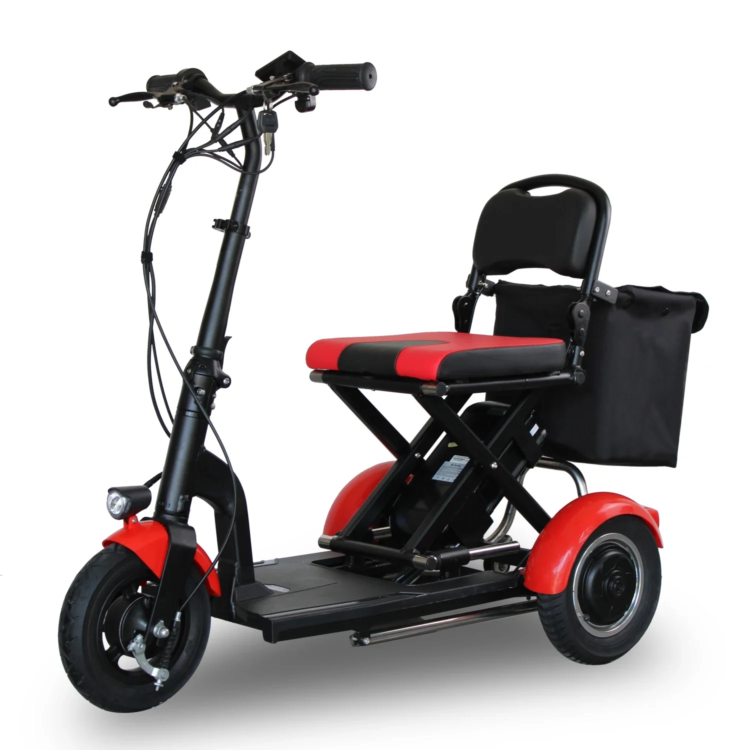 2024 Electric Scooter 300W Three Wheel Adult Mobility Scooter for Adults Handicapped Scooters