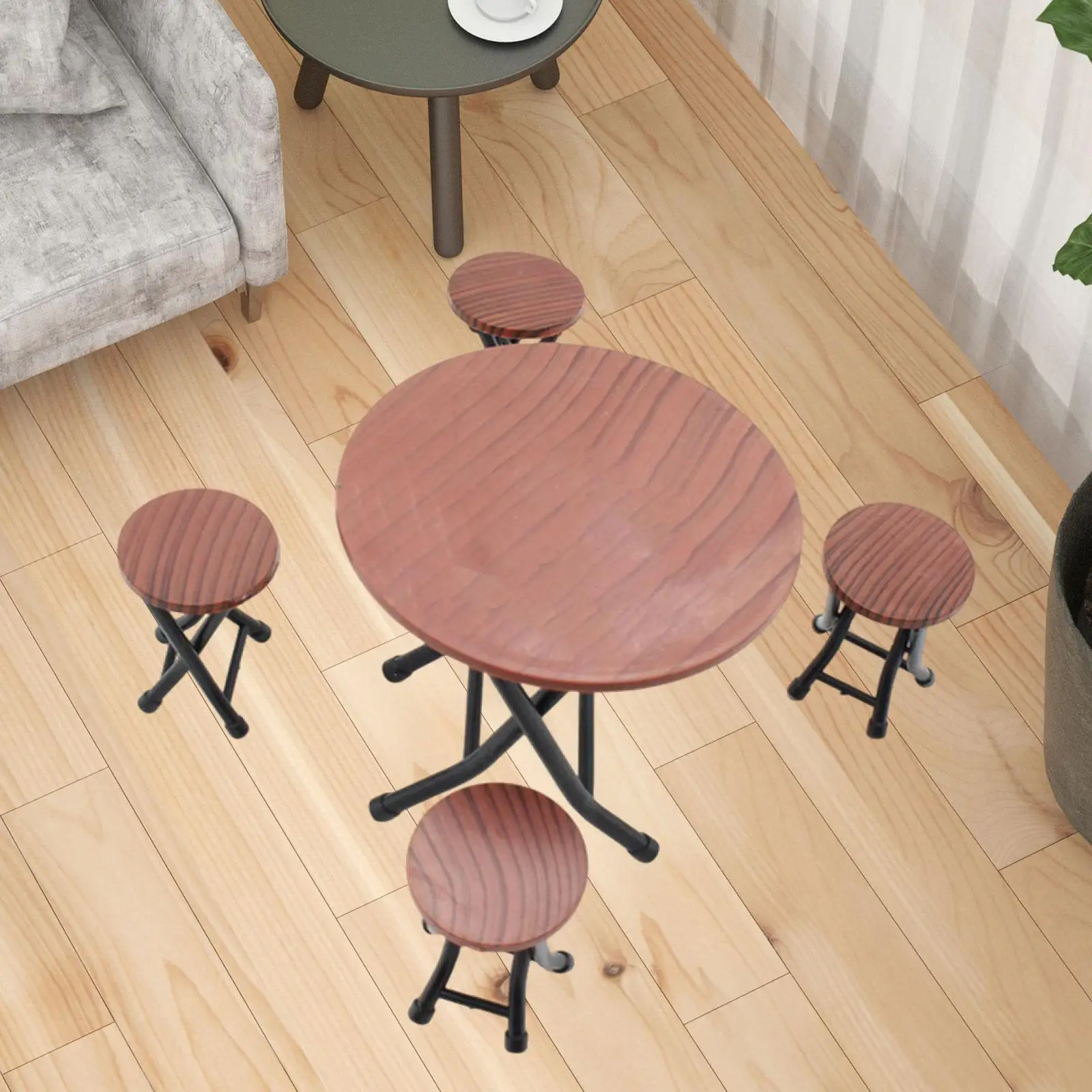 

1:12 Scale Dollhouse Desk Chair Pretend Play Toys Ornaments Simulation Birthday Gift Life Scene Mini Furniture Furniture Toys