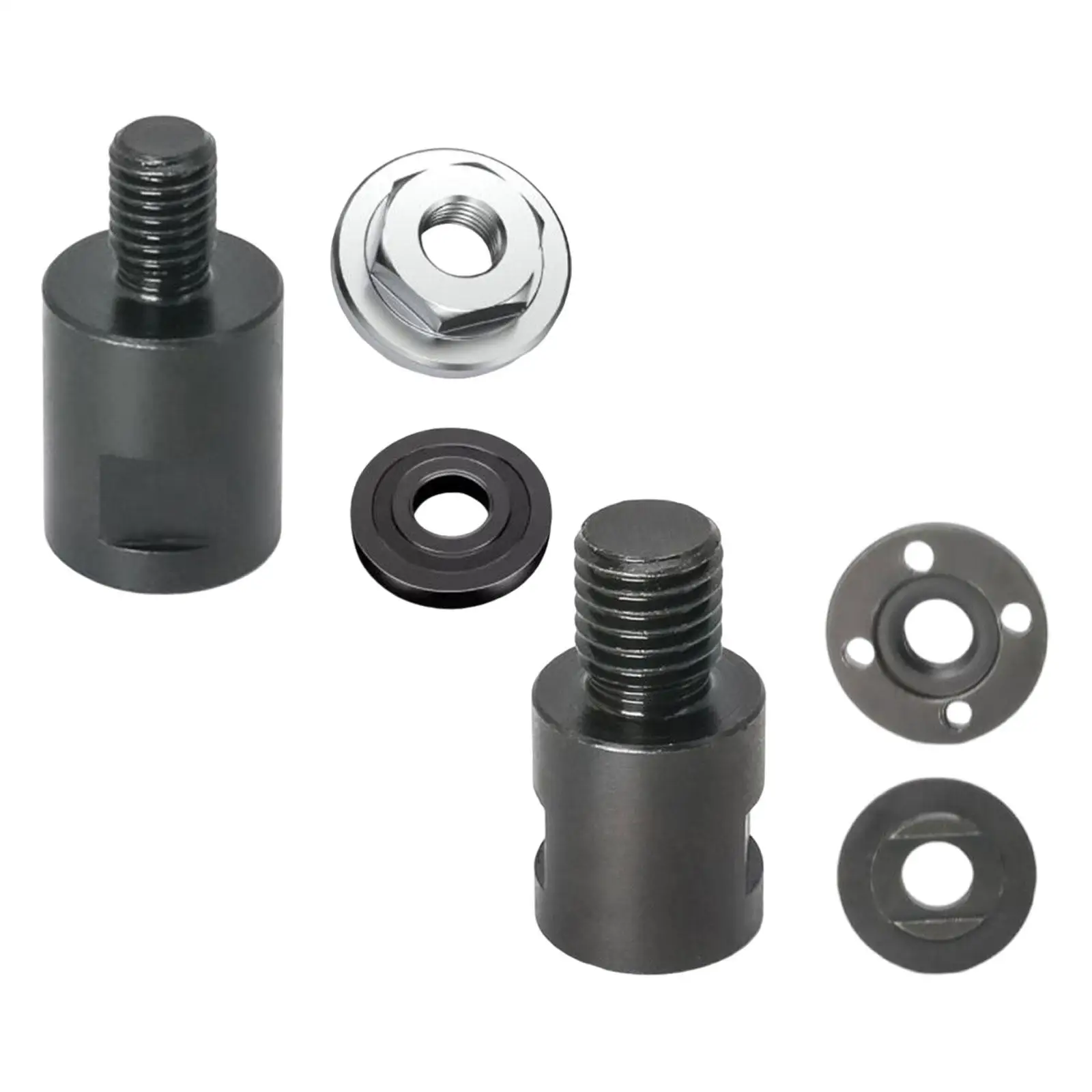Heavy Duty Grinder Metal Adapter Thread Converter Tool Steel Conversion for Polishing Machine Spare Parts