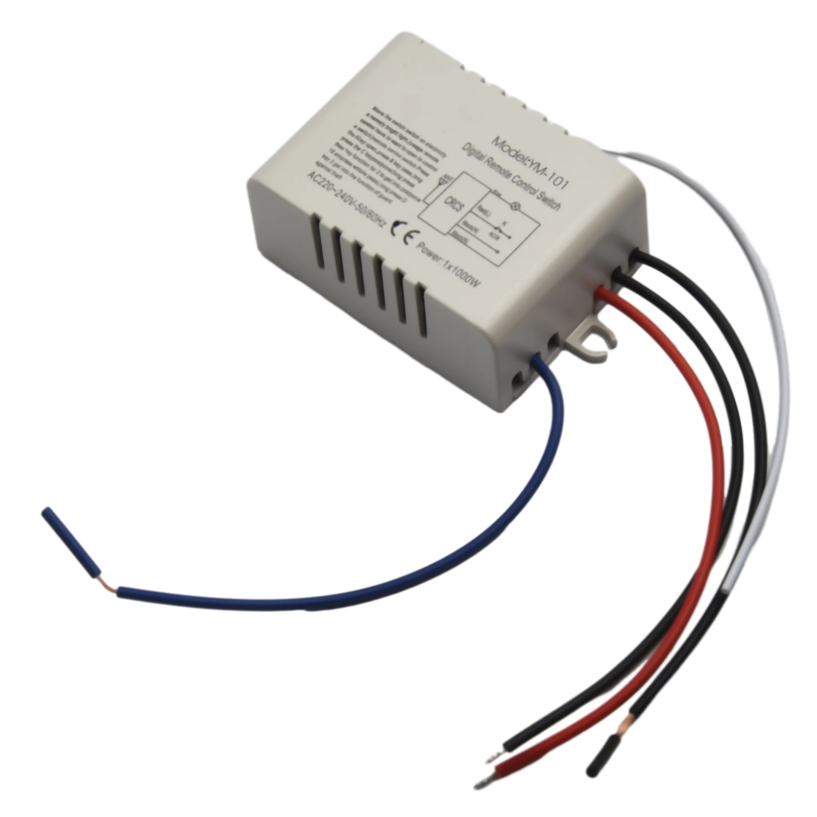 

ONOFF Wireless Digital Lamp Light RF Remote Control Switch 220V, 123 Ways, Easy Installation, Multiple Load Compatibility
