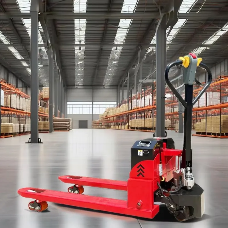 RWD pallet truck 1.5 tons 2 tons 3 tons custom Transpalette all-terrain hydraulic forklift pallet jack 1000mm