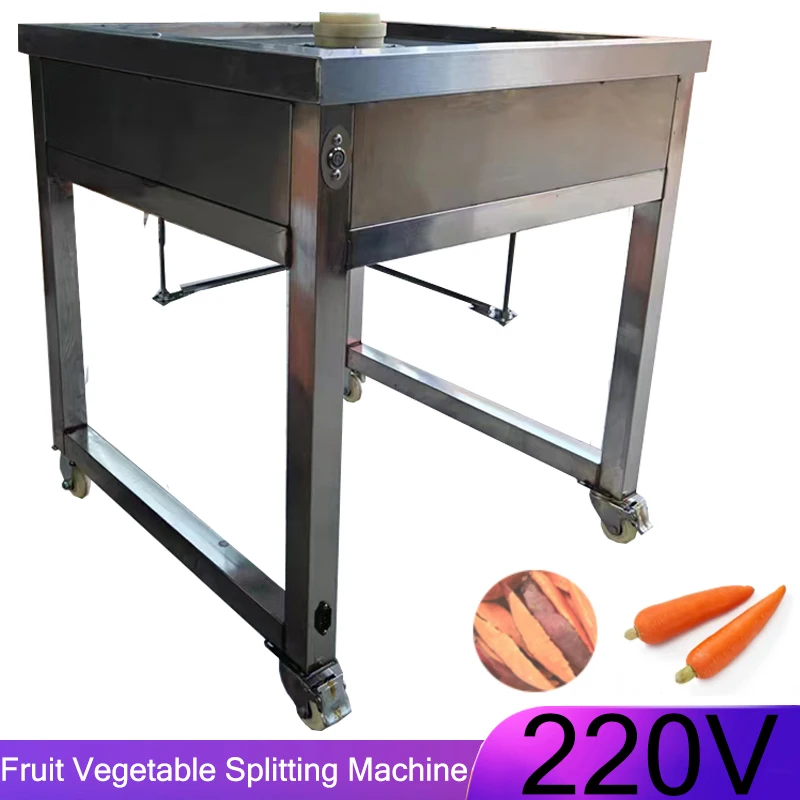 Vegetable Half Cutter Cabbage Winter Melon Pumpkin Half Cutter Apple Pear Chili Potato Splitting Machine Carrot Half Cutter