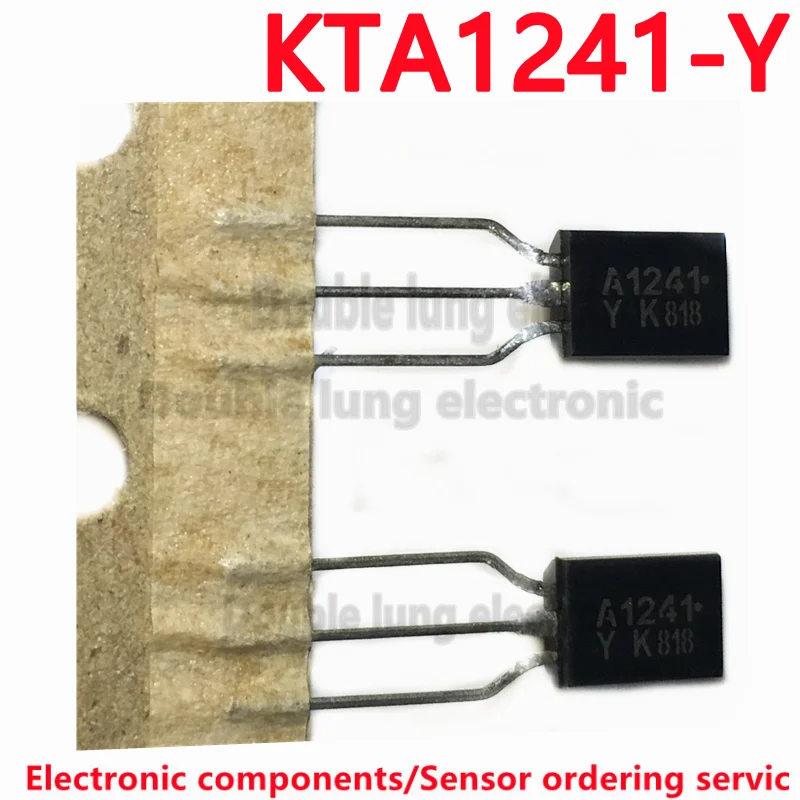 10PCS/50PCS/100PCS/LOT KTA1241-Y KTA1241 A1241-Y A1241 TO92L EPITAXIAL PLANAR PNP TRANSISTOR (STROBO FLASH, HIGH CURRENT)