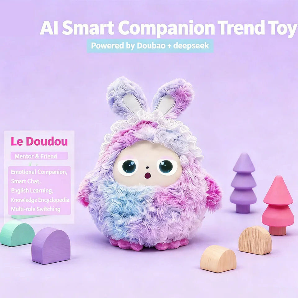جديد 2026 AI لعبة قطيفة تفاعلية LeDoudou التعليم المبكر آلة قصة متعددة اللغات الدردشة الواجبات المنزلية مساعد هدية عيد ميلاد الاطفال