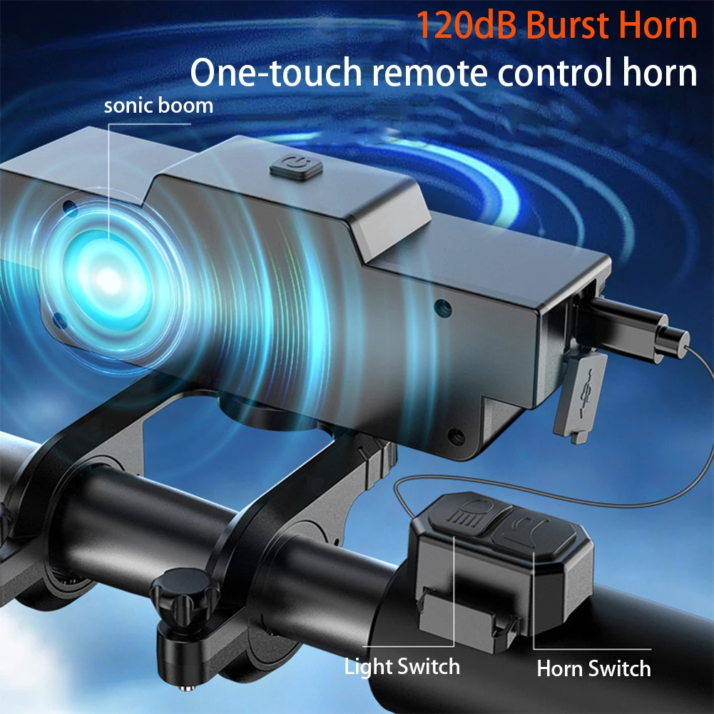 

LED Super Bright Bike Light Waterproof Cycling Safety Front Lamp 1600LM High Brightness Bike Flashlight Bicycle Accessories