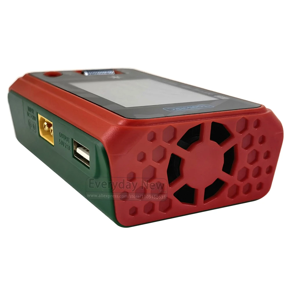 ToolkitRC Xmas M 6 D充電器クリスマス赤色インテリジェントDC 500 W 15 A 1-6 S IPSおもちゃ模型車リチウム電池ドローン航空機FPV充電設備LiPo LiHvプレゼント1 S 2 S 3 S 4 S 5 S 6 S XT 60インタフェース