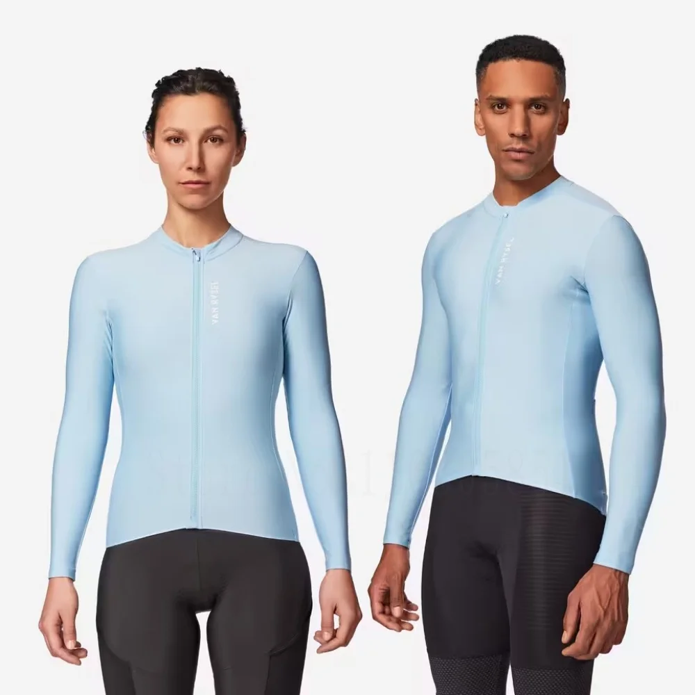 

Men's and Women's Thin Long Tops for Spring Autumn Long Sleeve Pro Team Bicycle Clothing Maillot Ciclismo Mtb Cycling Thin Coat