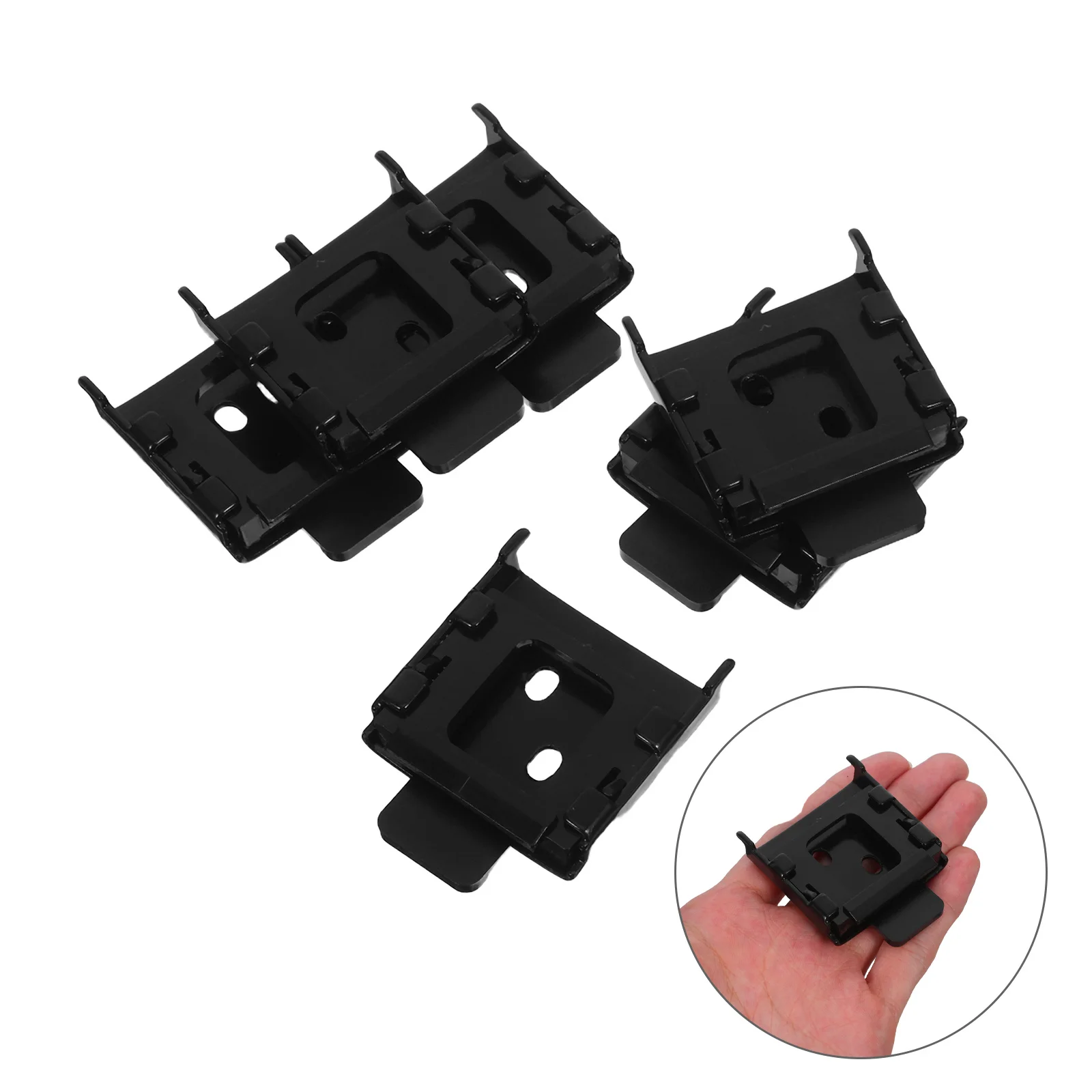 

6pcs Roller Blinds Mounting Brackets Replacement End Fittings For Vertical Roman Venetian Shades Universal Fit Window