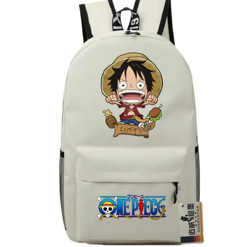 One Piece Luffy Backpack Backpack Anime Peripheral Men and Women Elementary and Middle School Student School Bag Cartoon Edition