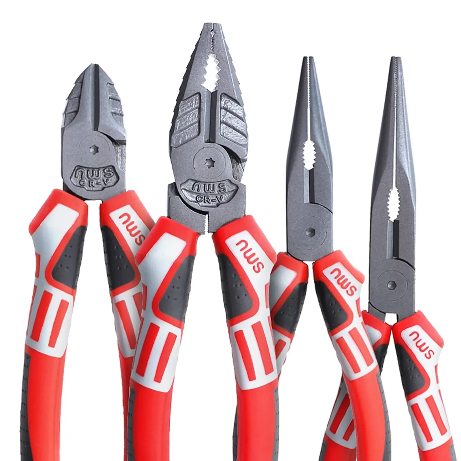 Industrial Grade Pliers, 6'' Diagonal Pliers, 7'' Diagonal Pliers, 6'' Combination Pliers, Chromium Vanadium Steel