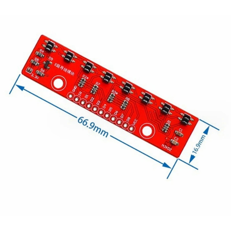 Draht finde modul Trace-Modul 8-Wege-Kabel-Find-Modul 8-Wege-Trace-Modul Multifunktions-Trace-Modul langlebig