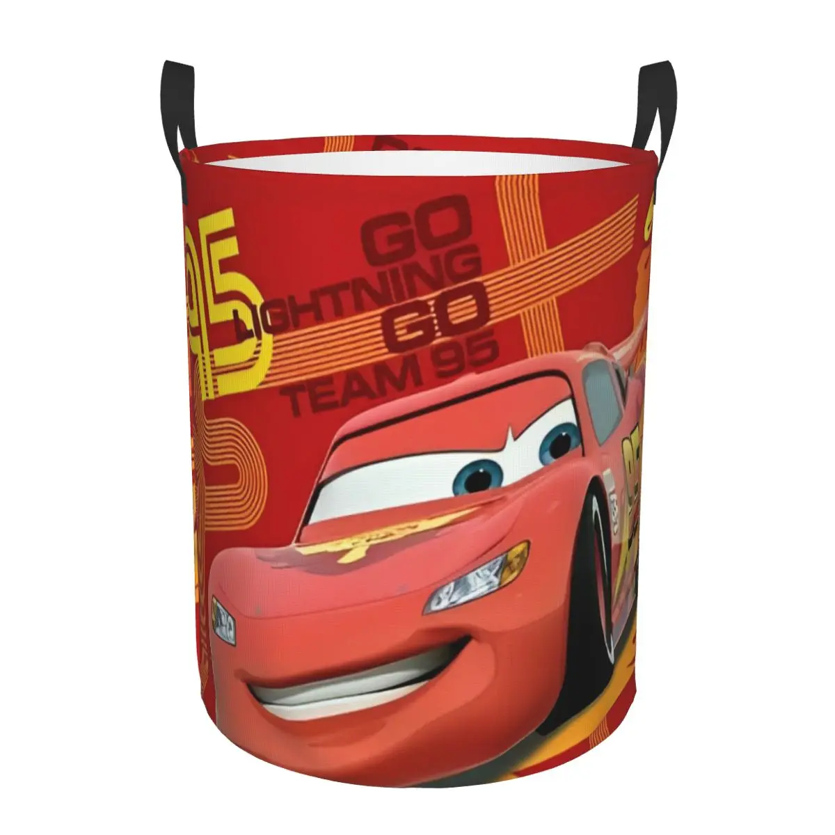 

Корзина для белья Lightning McQueen Cars Movie, корзины для хранения детской комнаты для детей