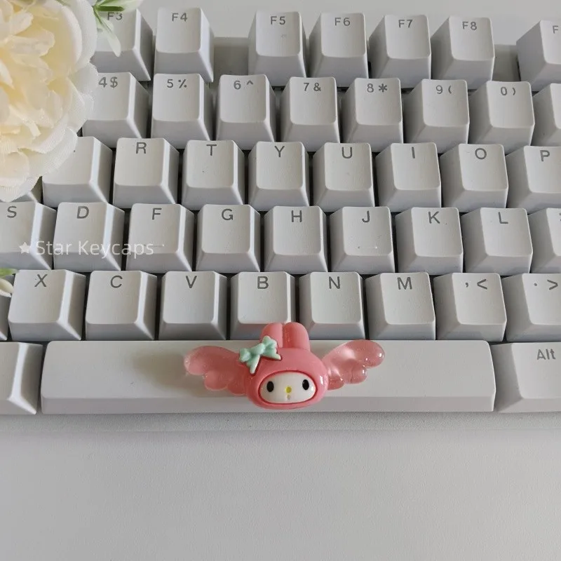 Cute Melody Kurumi Keycap Cherry Profile Personalizzato 6.25u Keycaps per tastiera meccanica Key Caps Regali per giocatori