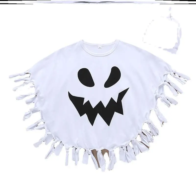 

Детский халат «летучая мышь» на Хэллоуин с кисточками, пальто и шляпа, комплект из двух предметов для тематических вечеринок