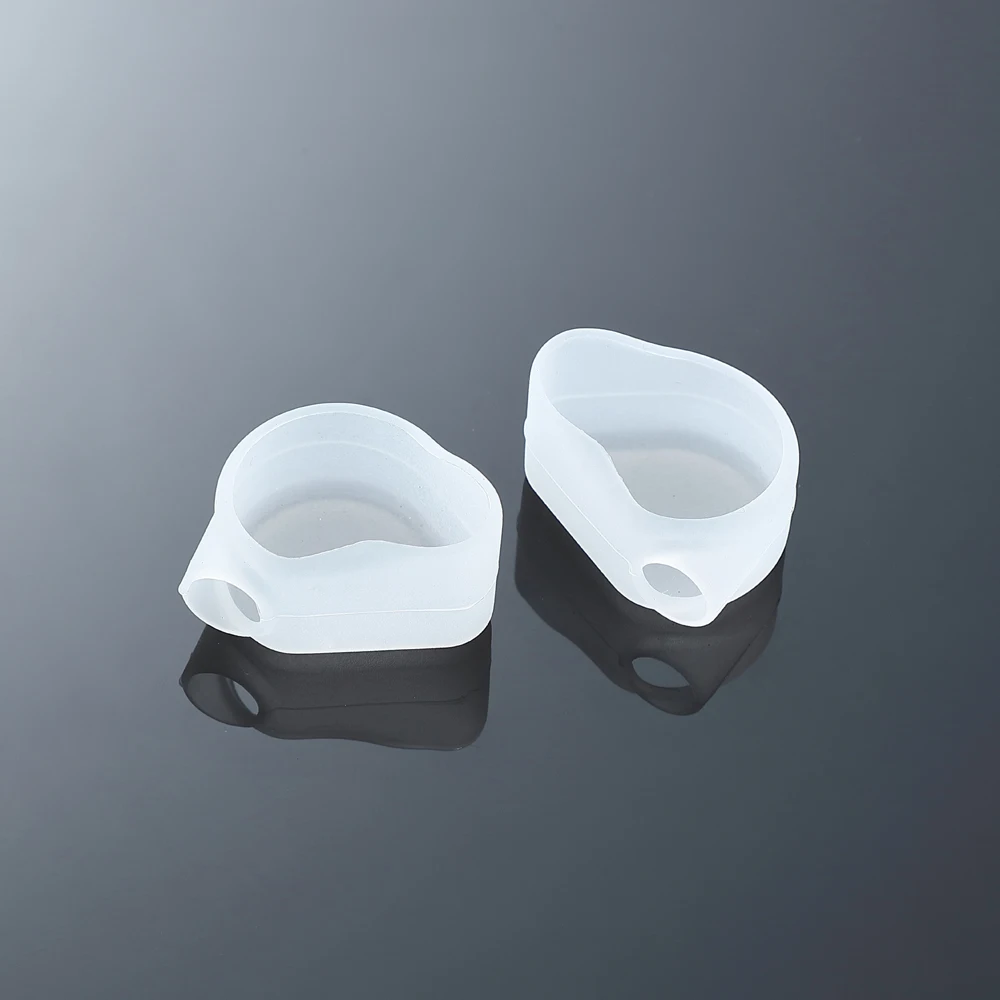 Capa protetora de silicone macio escudo da pele para abeto de áudio m5 m4 m3 earbud fone ouvido manga saco capa