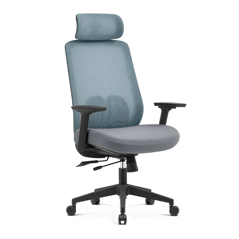 Silla De Oficina Con Ruedas 200kg Heavy Duty Premium Ergonomic Lumbar Support Swivel Office Chair Mesh Fabric with Headrest