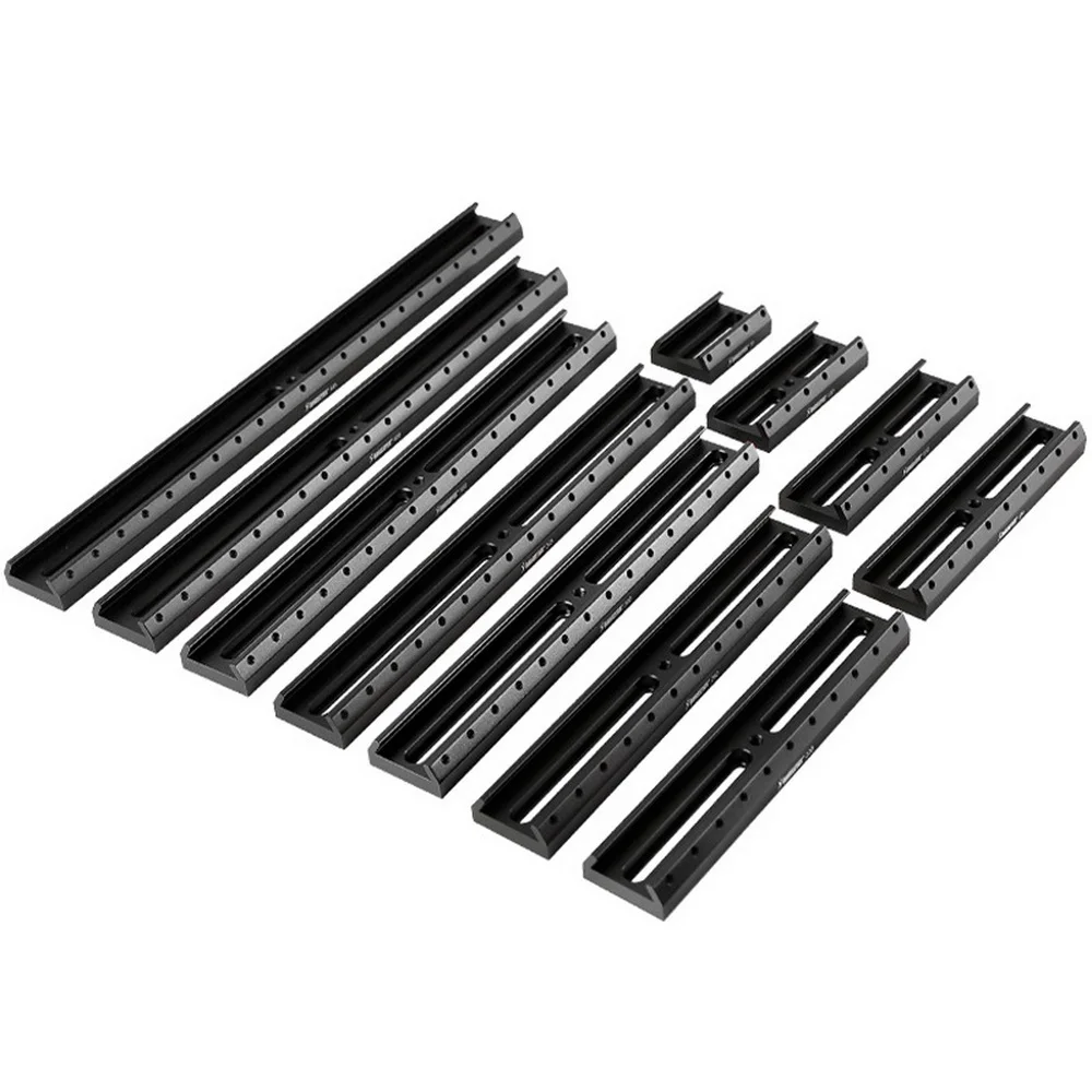 UKON-A Black 70/110/150/180/220/260/300/335/360/400/445mm Dovetail Extension Plate Star-Finding Guide Base Astronomy Accessories
